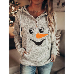 Christmas Printed Sweater for Women
