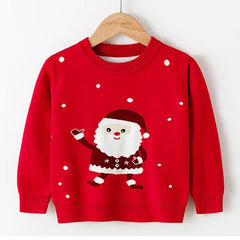 Children's Christmas Long Sleeve Sweaters