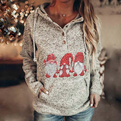 Christmas Printed Sweater for Women