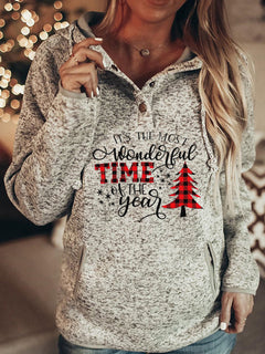 Christmas Printed Sweater for Women