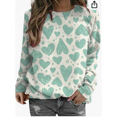 3D Digital Print Sweater for Women