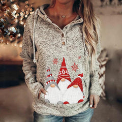 Christmas Printed Sweater for Women