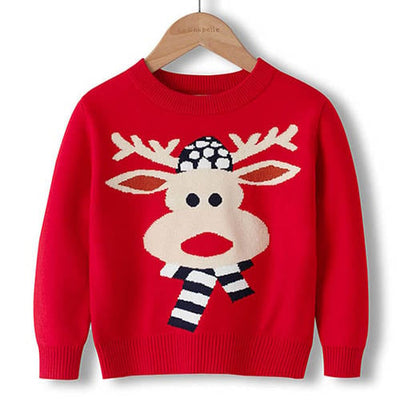 Children's Christmas Long Sleeve Sweaters
