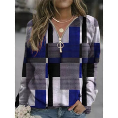 Women's Checkered Sweaters and Fleece Jackets