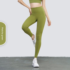 Women's Casual Solid Color High-Waist Yoga Pants