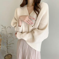 Thick Knitted Casual Women's Winter Sweaters