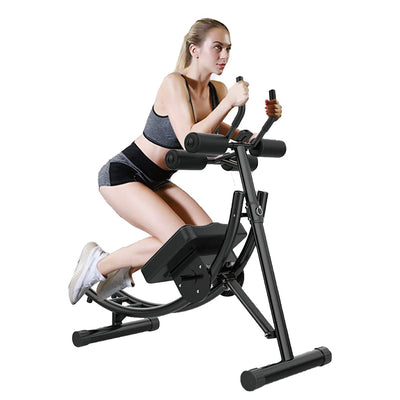 BIGTREE Fitness Ab Machine Core & Abdominal Workout Equipment Sports Strength Training Adjustable Height on Neck Leg Thighs Buttocks Back Stress Training for Gym Home Fitness Body Exercise