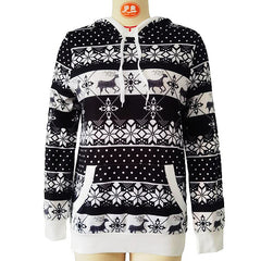 Hooded Long Sleeve Sweater for Women - Autumn Winter