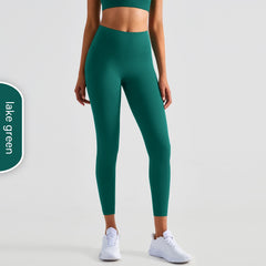 Women's Casual Solid Color High-Waist Yoga Pants